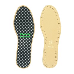 LEATHER INSOLE - ACTIVE CARBON